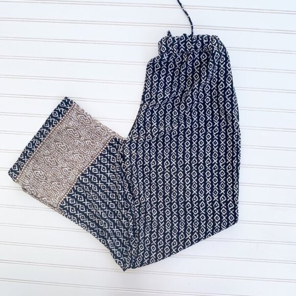 West Kei Boho Geometric Flowy Pants - Picture 1 of 7